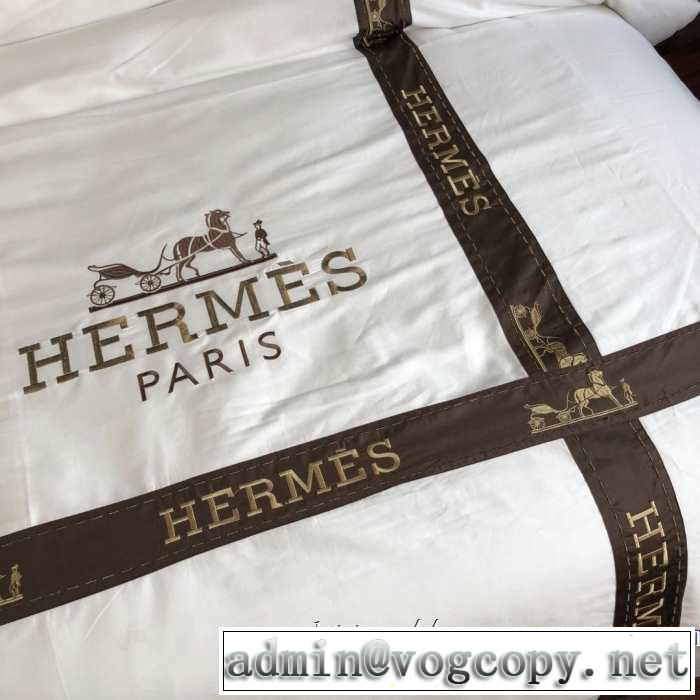 秋冬にお世話になる定番 寝具4点セット エルメス HERMES 最重要！2019秋冬トレンド