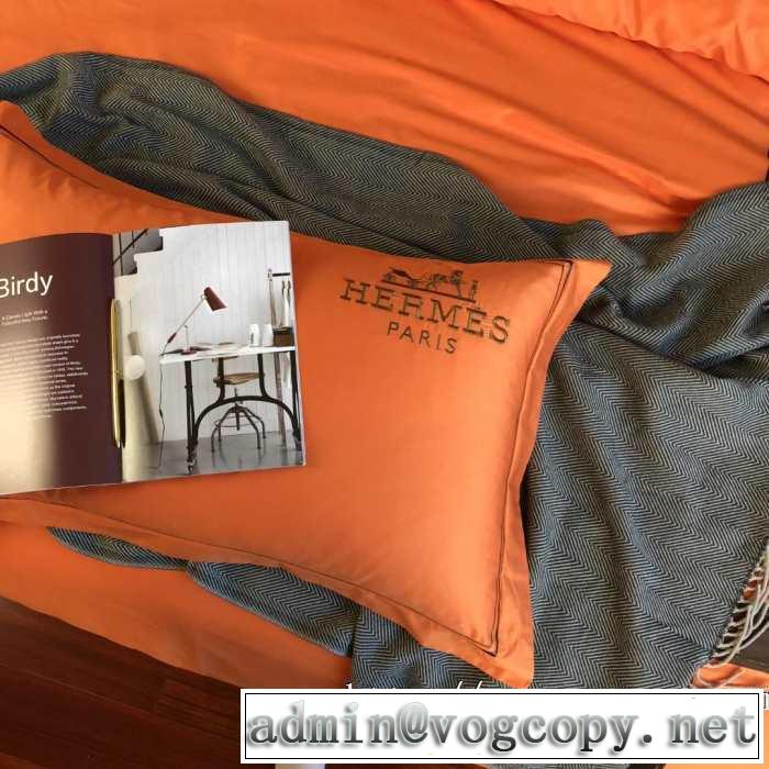 寒い季節トレンド上品 エルメス 2019AW 寝具4点セットHERMESトレンド入り確実最新コレクション