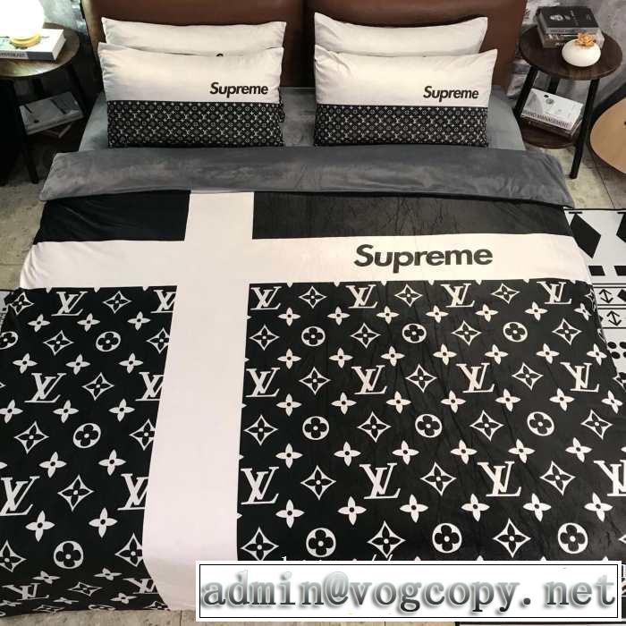 【2019秋冬】の注目トレンド ルイ ヴィトンさわやかに新品おすすめ  LOUIS VUITTON 寝具4点セット