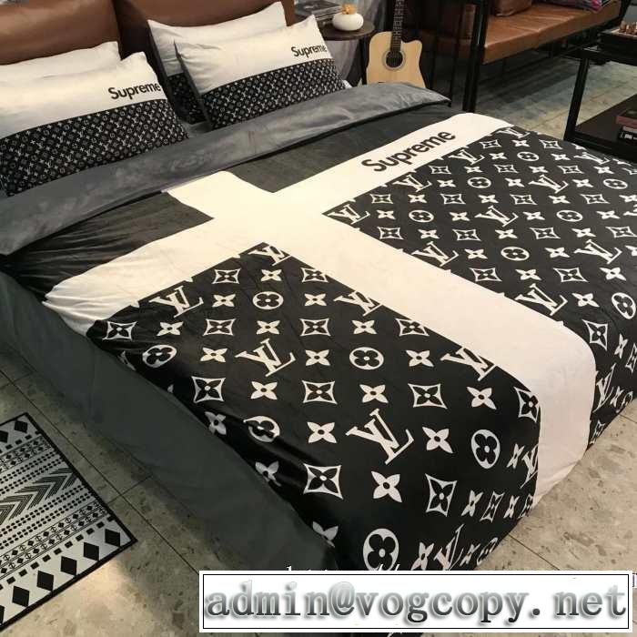 【2019秋冬】の注目トレンド ルイ ヴィトンさわやかに新品おすすめ  LOUIS VUITTON 寝具4点セット