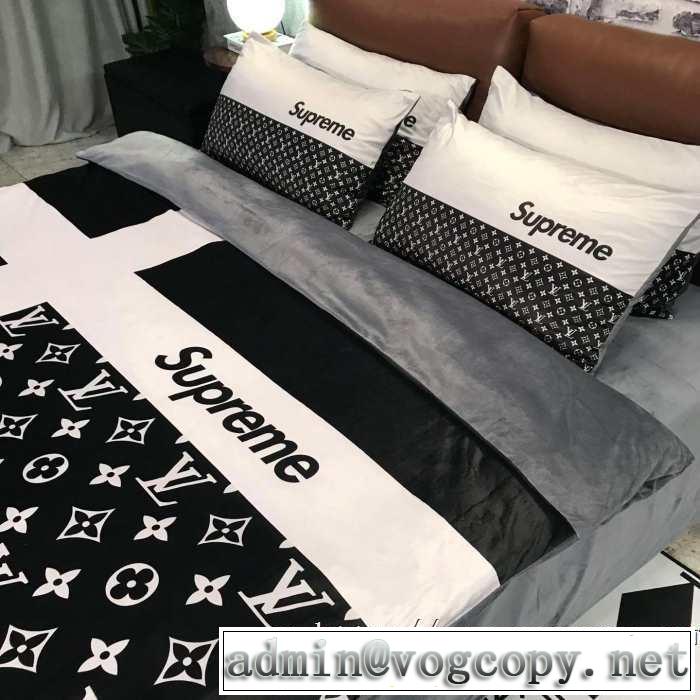 【2019秋冬】の注目トレンド ルイ ヴィトンさわやかに新品おすすめ  LOUIS VUITTON 寝具4点セット