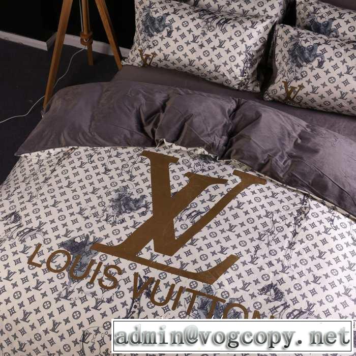 ルイ ヴィトン シンプルに着こなしたい LOUIS VUITTON 寝具4点セット 【2019秋冬】今きてる最先端ブランド