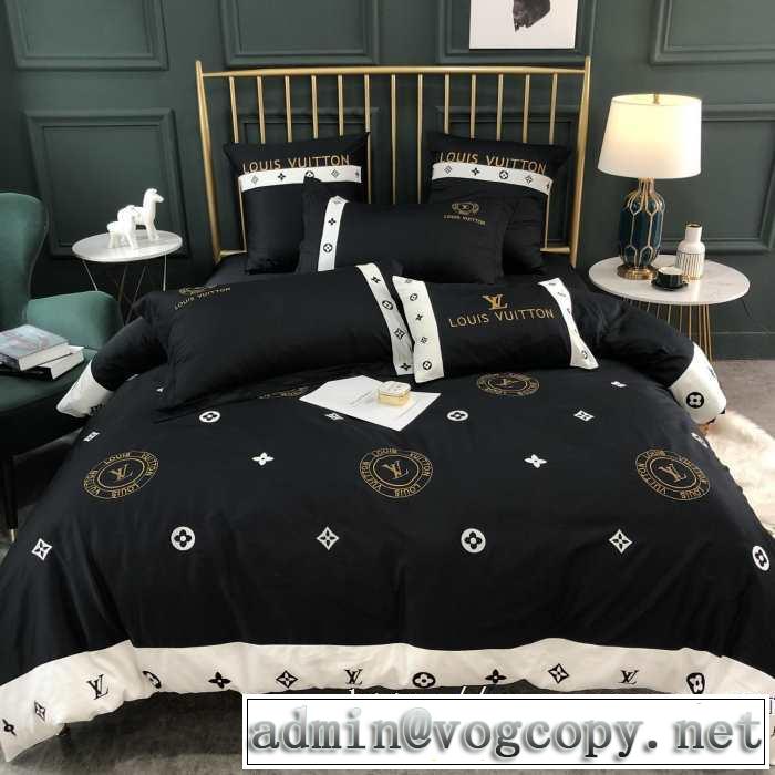 2019-2020秋冬のファッション 寝具4点セットファッショントレンドを早速チェック ルイ ヴィトン LOUIS VUITTON