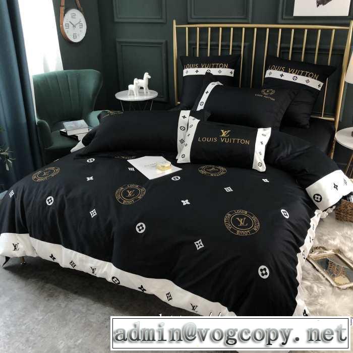 2019-2020秋冬のファッション 寝具4点セットファッショントレンドを早速チェック ルイ ヴィトン LOUIS VUITTON