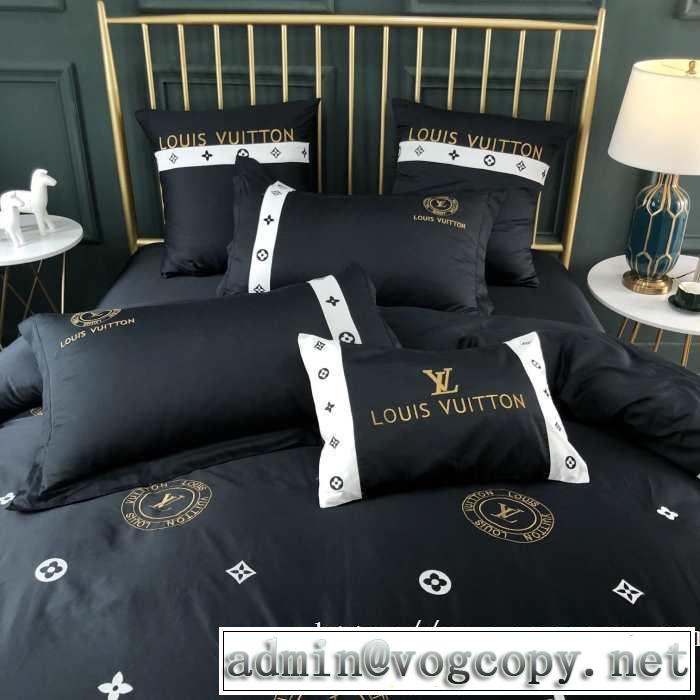 2019-2020秋冬のファッション 寝具4点セットファッショントレンドを早速チェック ルイ ヴィトン LOUIS VUITTON