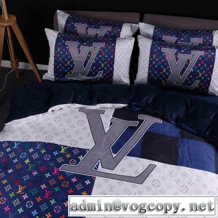 ルイ ヴィトン更にトレンドが急上昇中 LOUIS VUITTON 寝具4点セット 【最新】2019年秋冬のトレンド速報