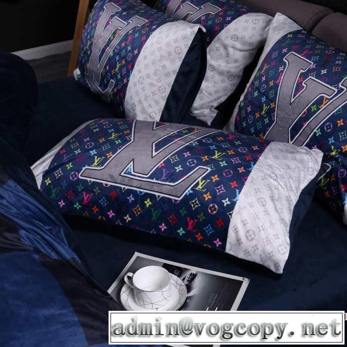 ルイ ヴィトン更にトレンドが急上昇中 LOUIS VUITTON 寝具4点セット 【最新】2019年秋冬のトレンド速報