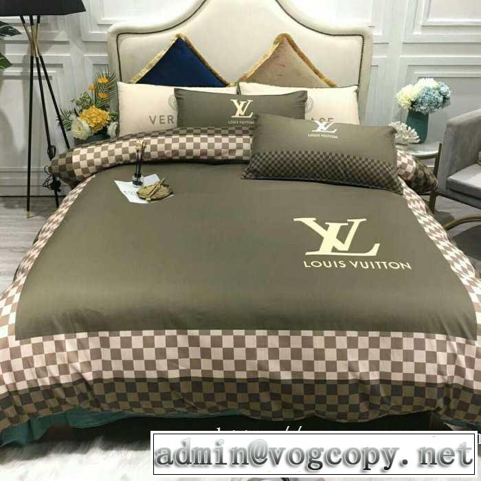 ヒットする秋冬コレクション ルイ ヴィトン LOUIS VUITTON 寝具4点セット 【2019秋冬】今きてる最先端ブランド