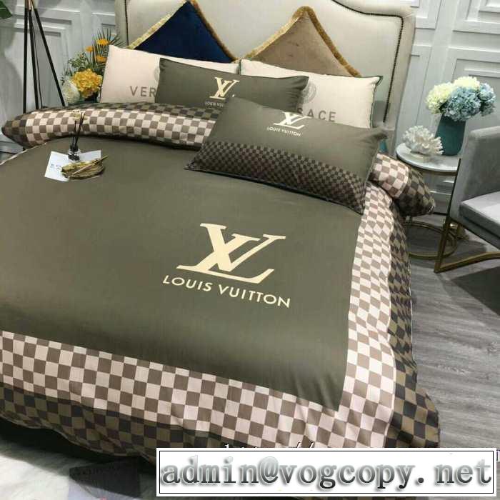ヒットする秋冬コレクション ルイ ヴィトン LOUIS VUITTON 寝具4点セット 【2019秋冬】今きてる最先端ブランド