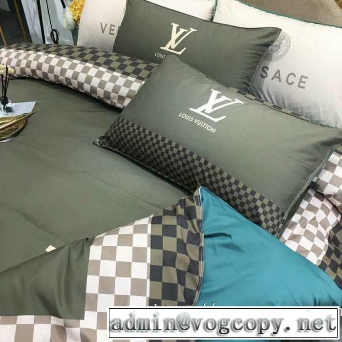 ヒットする秋冬コレクション ルイ ヴィトン LOUIS VUITTON 寝具4点セット 【2019秋冬】今きてる最先端ブランド