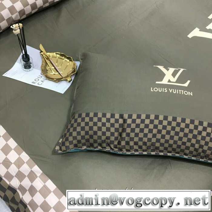 ヒットする秋冬コレクション ルイ ヴィトン LOUIS VUITTON 寝具4点セット 【2019秋冬】今きてる最先端ブランド