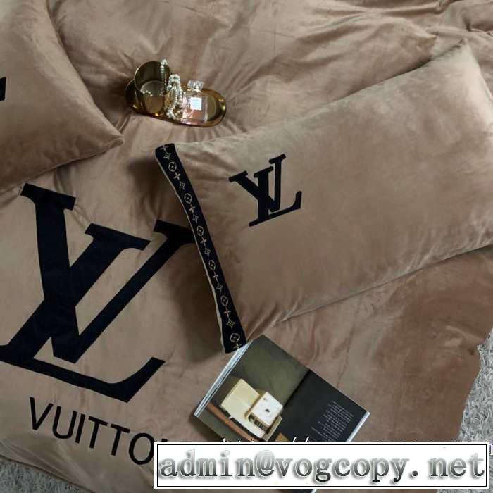 2019-2020秋冬のファッション ルイ ヴィトンファッショントレンドを早速チェック  LOUIS VUITTON 寝具4点セット