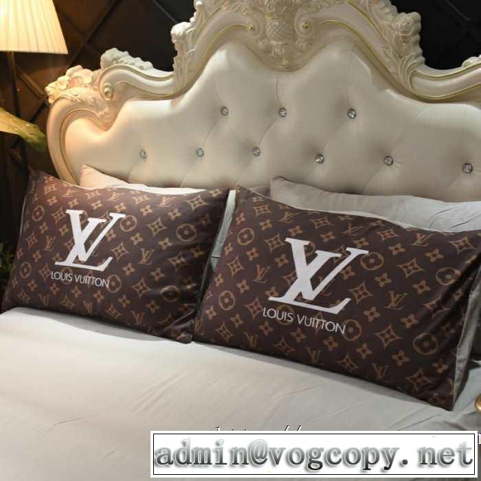 気になる2019年秋のファッションLOUIS VUITTON 寝具4点セット ルイ ヴィトン今シーズン注目のアイテム