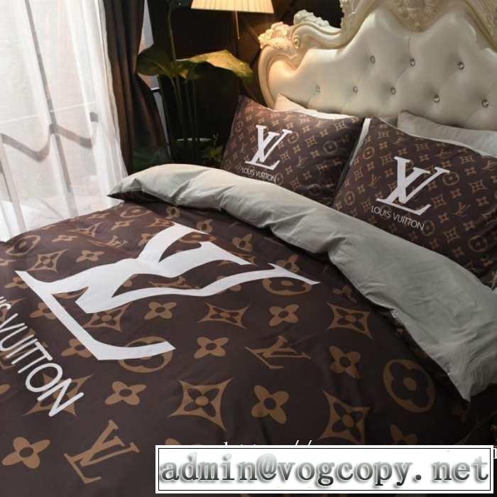 気になる2019年秋のファッションLOUIS VUITTON 寝具4点セット ルイ ヴィトン今シーズン注目のアイテム