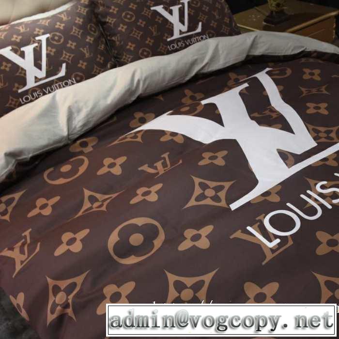 気になる2019年秋のファッションLOUIS VUITTON 寝具4点セット ルイ ヴィトン今シーズン注目のアイテム