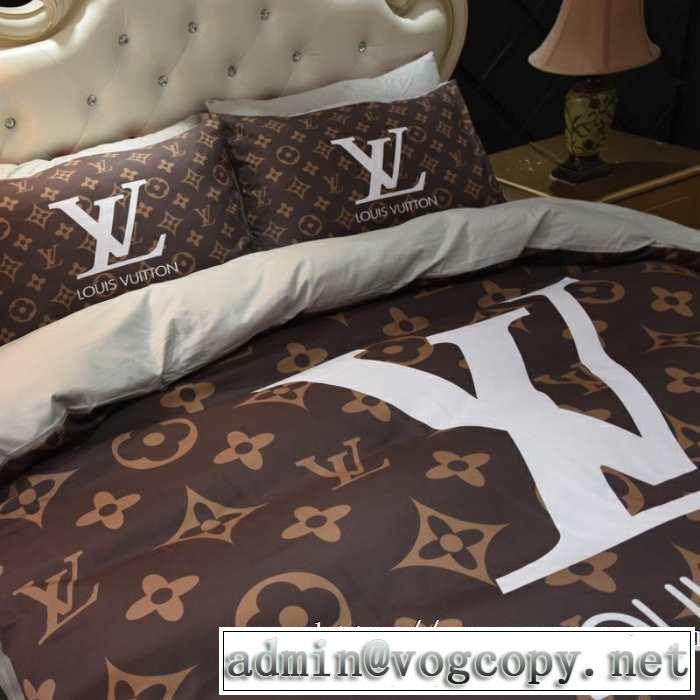 気になる2019年秋のファッションLOUIS VUITTON 寝具4点セット ルイ ヴィトン今シーズン注目のアイテム