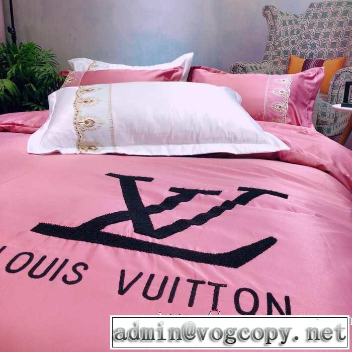 ルイ ヴィトン 2019秋冬トレンドデザイン LOUIS VUITTON 寝具4点セット 今から取り入れられるトレンド