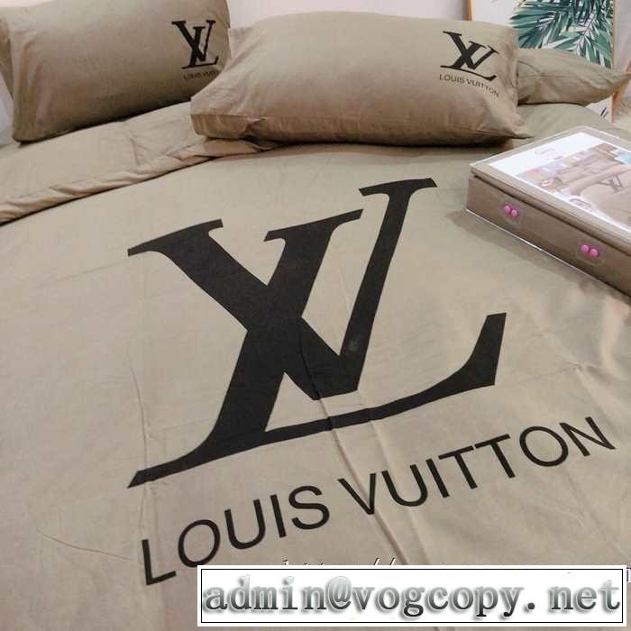 2019トレンド秋冬おすすめ安い 寝具4点セット ルイ ヴィトン 今年らしいおすすめ新品 LOUIS VUITTON
