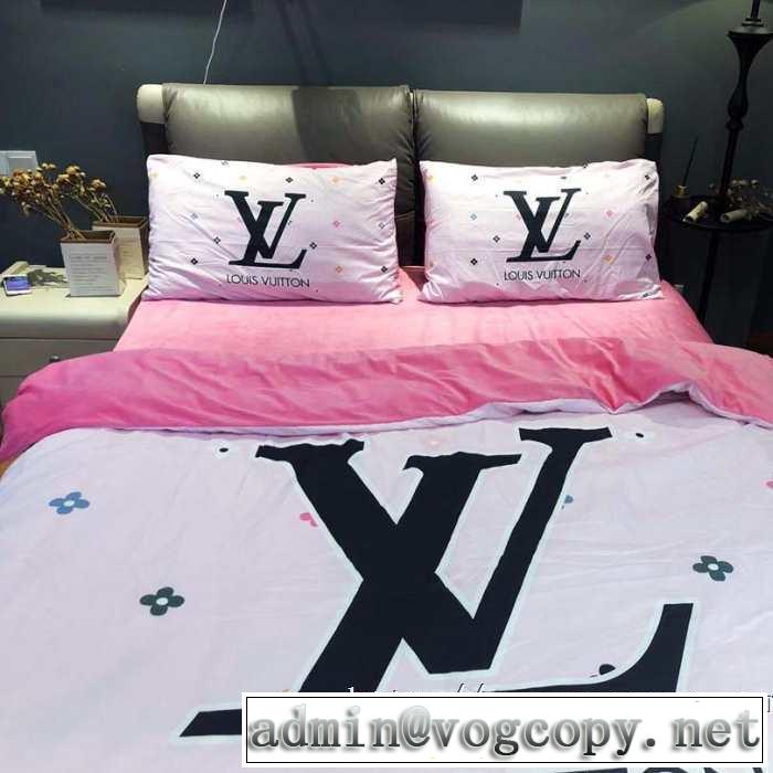 ルイ ヴィトン気になる2019年秋のファッション  LOUIS VUITTON 寝具4点セット 今年の流行りファション