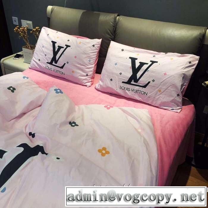 ルイ ヴィトン気になる2019年秋のファッション  LOUIS VUITTON 寝具4点セット 今年の流行りファション