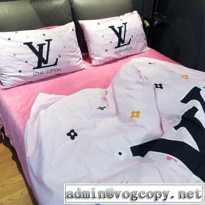 ルイ ヴィトン気になる2019年秋のファッション  LOUIS VUITTON 寝具4点セット 今年の流行りファション
