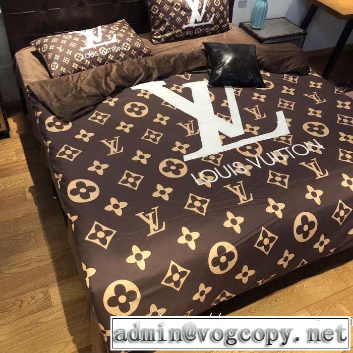 今季トレンド抜け感新品 ルイ ヴィトン LOUIS VUITTON 寝具4点セット 2019秋冬トレンド押さえておきたい