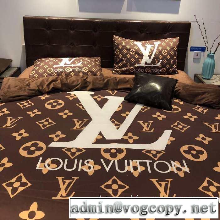 今季トレンド抜け感新品 ルイ ヴィトン LOUIS VUITTON 寝具4点セット 2019秋冬トレンド押さえておきたい
