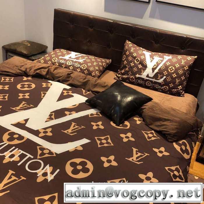今季トレンド抜け感新品 ルイ ヴィトン LOUIS VUITTON 寝具4点セット 2019秋冬トレンド押さえておきたい