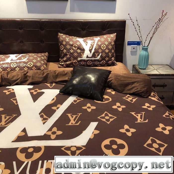 今季トレンド抜け感新品 ルイ ヴィトン LOUIS VUITTON 寝具4点セット 2019秋冬トレンド押さえておきたい