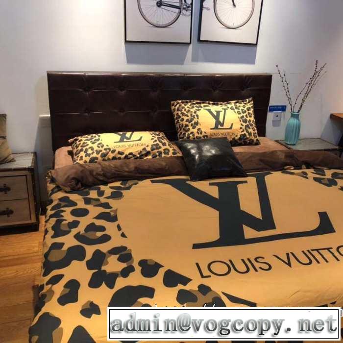 LOUIS VUITTON 寝具4点セット今年の流行りファション ルイ ヴィトン  2020秋冬流行ファション