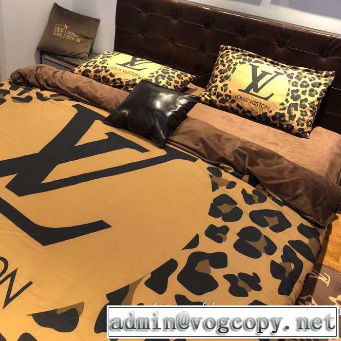 LOUIS VUITTON 寝具4点セット今年の流行りファション ルイ ヴィトン  2020秋冬流行ファション