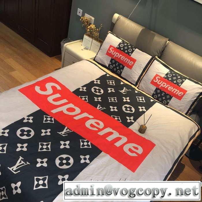 ルイ ヴィトンオシャレスタイルが今年流  LOUIS VUITTON 寝具4点セット 2019秋冬トレンドデザイン