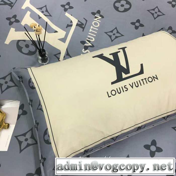 毎日はちょっとイイ秋冬新品寝具4点セット ルイ ヴィトン秋こそ楽しめるアイテム LOUIS VUITTON