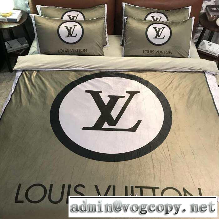 絶妙な大人っぽさと遊び心 ルイ ヴィトン 2019秋冬トレンドアイテム LOUIS VUITTON 寝具4点セット