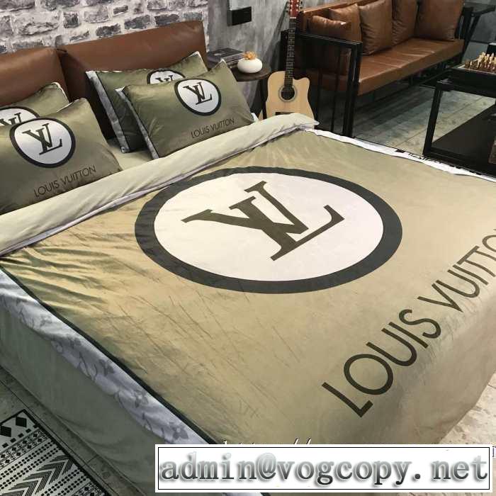 絶妙な大人っぽさと遊び心 ルイ ヴィトン 2019秋冬トレンドアイテム LOUIS VUITTON 寝具4点セット