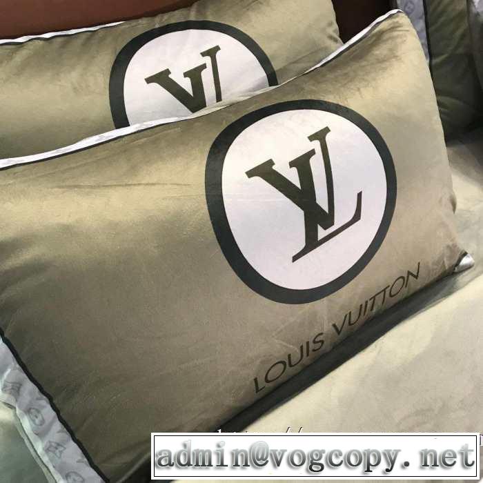 絶妙な大人っぽさと遊び心 ルイ ヴィトン 2019秋冬トレンドアイテム LOUIS VUITTON 寝具4点セット