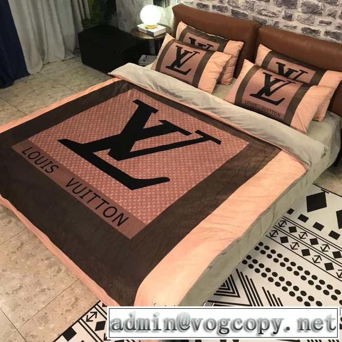 絶妙な大人っぽさと遊び心 ルイ ヴィトン 2019秋冬トレンドアイテム LOUIS VUITTON 寝具4点セット