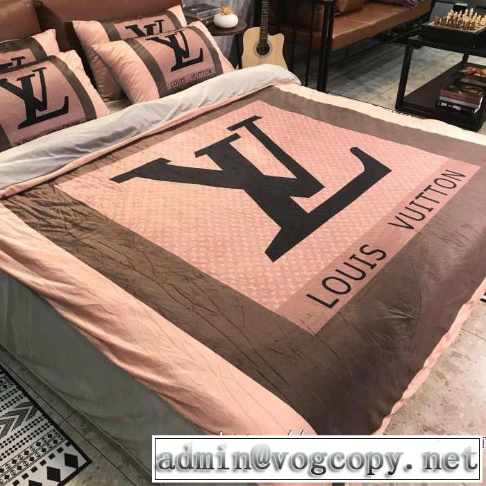 絶妙な大人っぽさと遊び心 ルイ ヴィトン 2019秋冬トレンドアイテム LOUIS VUITTON 寝具4点セット