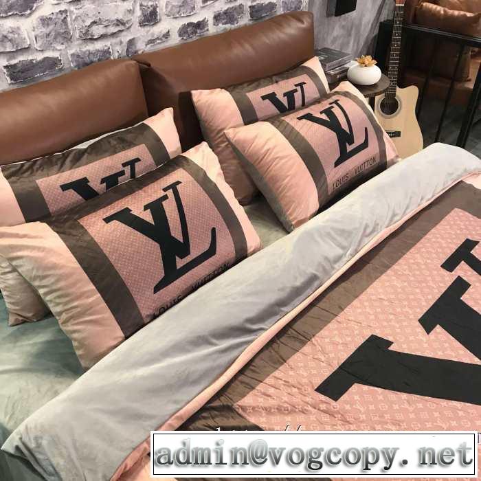 絶妙な大人っぽさと遊び心 ルイ ヴィトン 2019秋冬トレンドアイテム LOUIS VUITTON 寝具4点セット