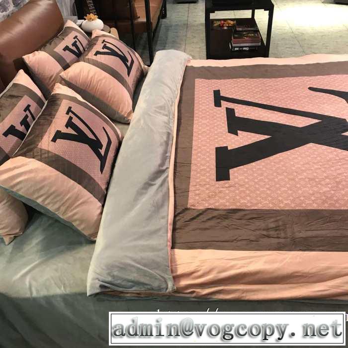 絶妙な大人っぽさと遊び心 ルイ ヴィトン 2019秋冬トレンドアイテム LOUIS VUITTON 寝具4点セット