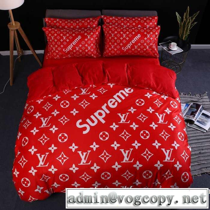 先取り 2019/2020秋冬ファッション シュプリーム SUPREME  寝具4点セット  秋にはやる最新作を先取り