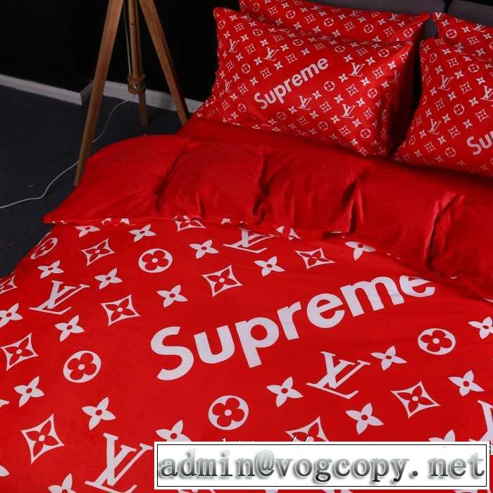 先取り 2019/2020秋冬ファッション シュプリーム SUPREME  寝具4点セット  秋にはやる最新作を先取り