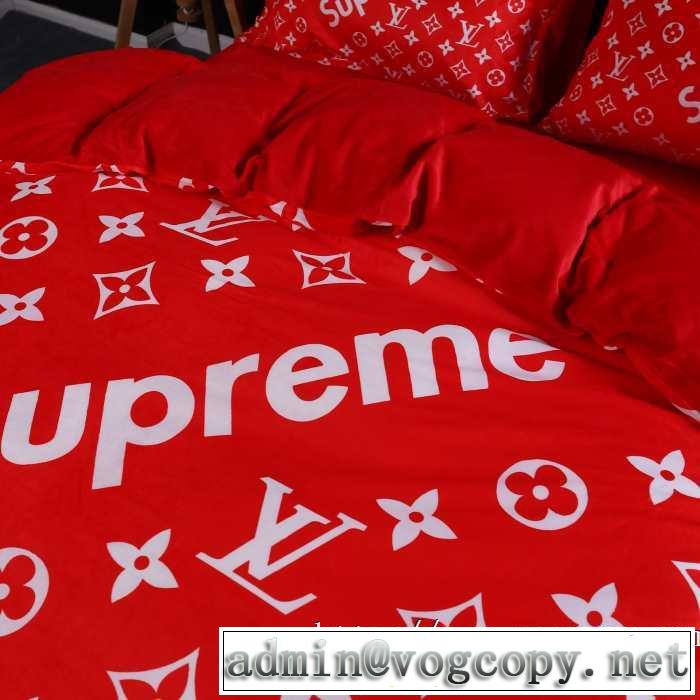 先取り 2019/2020秋冬ファッション シュプリーム SUPREME  寝具4点セット  秋にはやる最新作を先取り