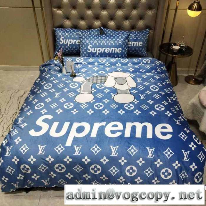 シュプリーム 寝具4点セット最速2019秋冬トレンドブランド  SUPREME 絶対おさえるべきカラーと最新