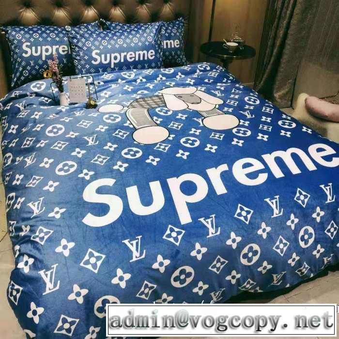 シュプリーム 寝具4点セット最速2019秋冬トレンドブランド  SUPREME 絶対おさえるべきカラーと最新