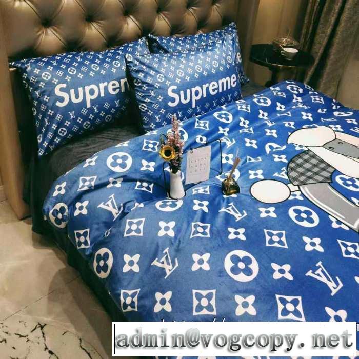シュプリーム 寝具4点セット最速2019秋冬トレンドブランド  SUPREME 絶対おさえるべきカラーと最新
