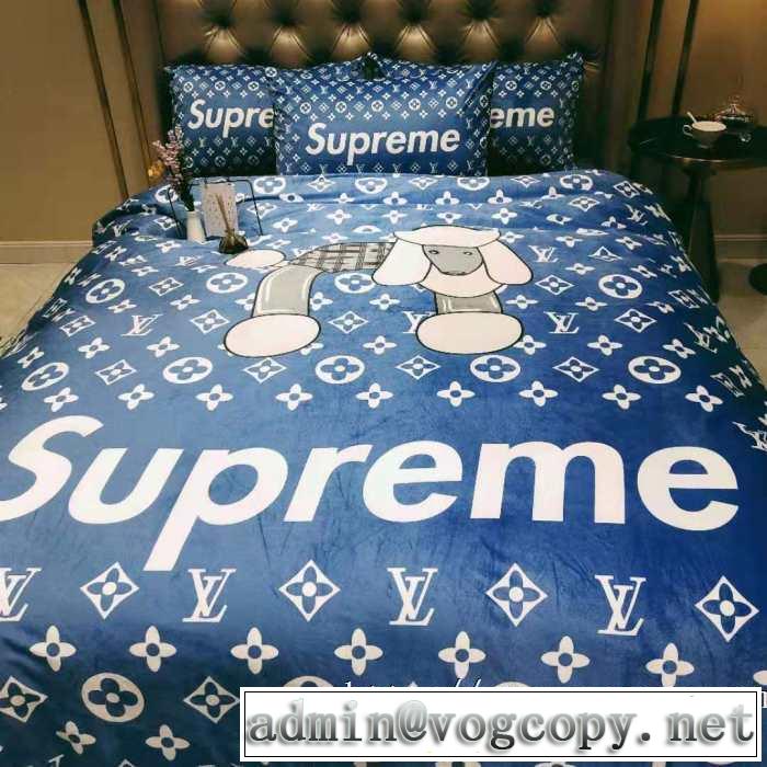シュプリーム 寝具4点セット最速2019秋冬トレンドブランド  SUPREME 絶対おさえるべきカラーと最新