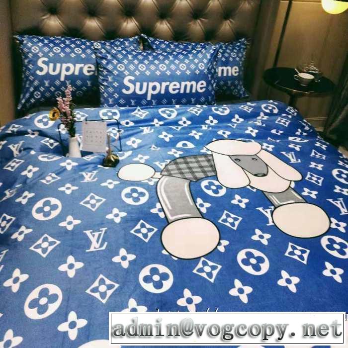 シュプリーム 寝具4点セット最速2019秋冬トレンドブランド  SUPREME 絶対おさえるべきカラーと最新