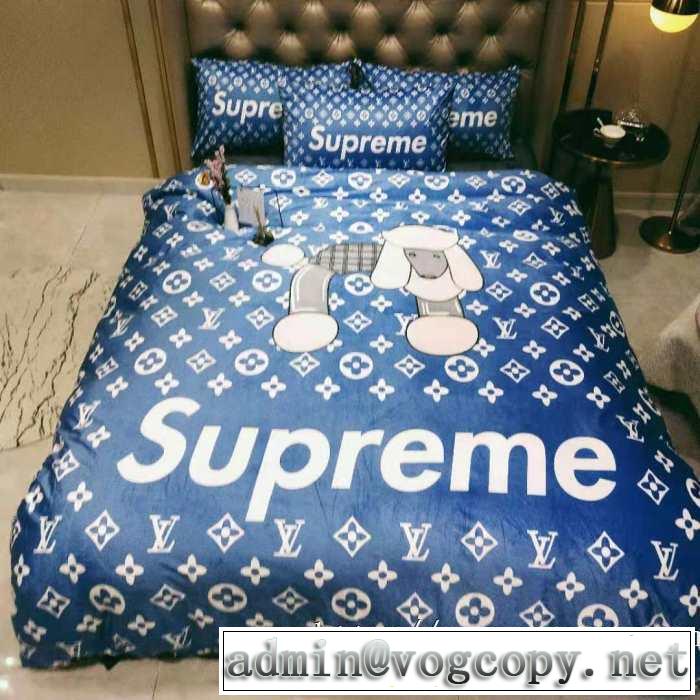 シュプリーム 寝具4点セット最速2019秋冬トレンドブランド  SUPREME 絶対おさえるべきカラーと最新