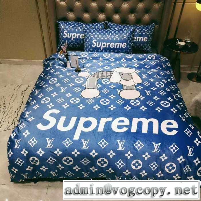 シュプリーム 寝具4点セット最速2019秋冬トレンドブランド  SUPREME 絶対おさえるべきカラーと最新